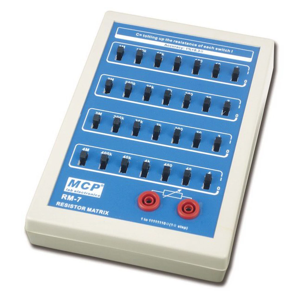 MCP RM-7 resistor matrix box educational teaching