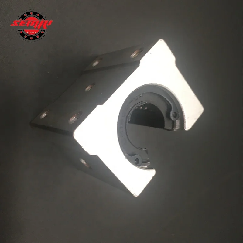 SBR20UU, алюминиевый блок 20 мм, линейный движущийся шарикоподшипник, скользящий блок