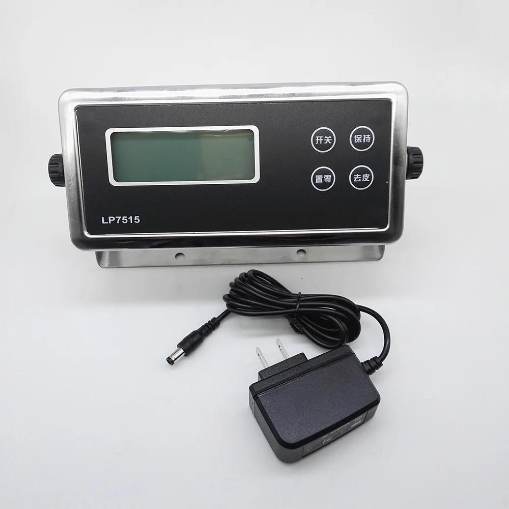 CALT Portable Load Cell LCD Display Controller Weight Indicator Battery Powered Handheld Instruments Weighing Sensor LP7515