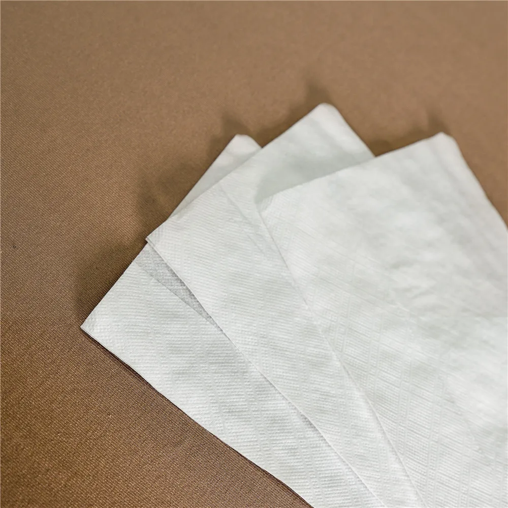 
Wholesale Tall Fold Napkins 1ply White Virgin 