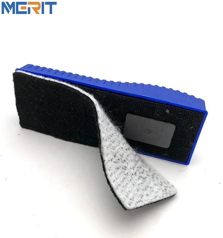 Офисные принадлежности пластик эргономичная форма пользовательские Сменные фетр доска магнитная сухой стереть cleaner