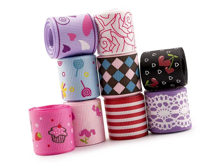 
printed wholesales printer for grosgrain ribbon cartoon 