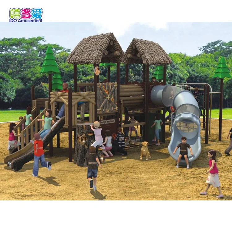 Kids Indoor 3D Model Playground,Small Outdoor Theme Park Playsets Playground Equipment For Children