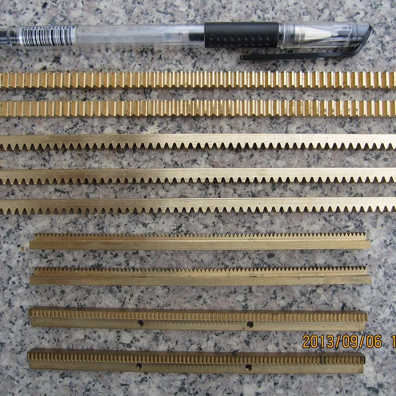 
High quality brass gear rack 