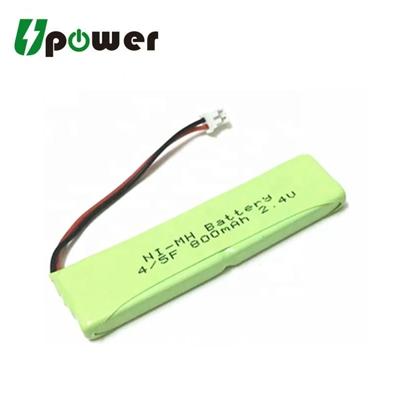 4/5F6 7/5F6 Ni-MH Prismatic Battery NIMH Battery Pack 2.4V 800mAh with Connector