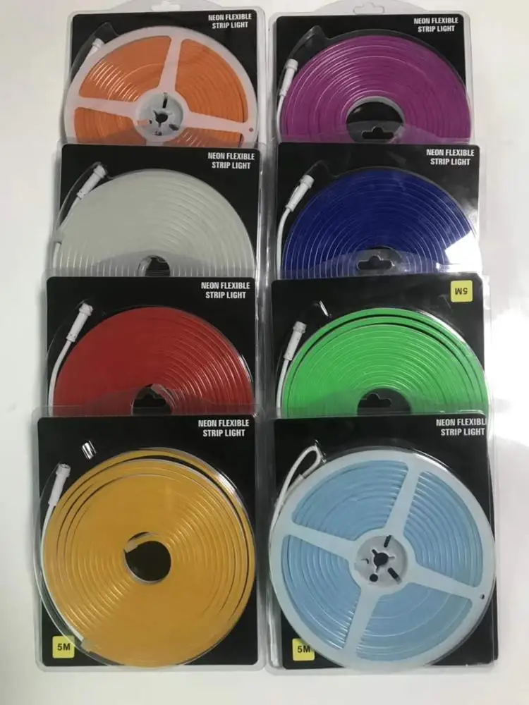 2835-120D-12V-2.5 cm one cut No wire single-sided luminous flexible light strip Neon light