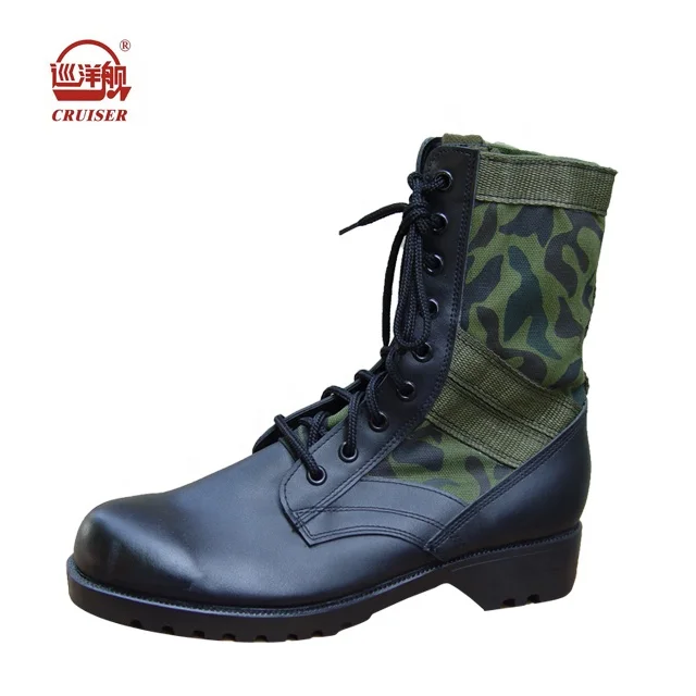 delta force combat military leather and canvas liberty jungle boots men