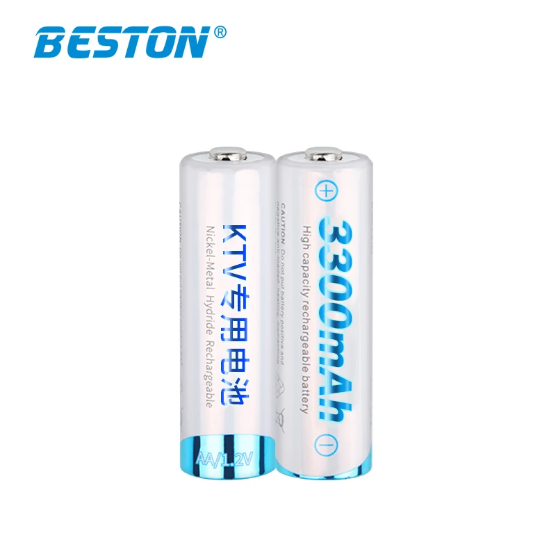 Rechargeable battery 1.2v 3300mAh battery pack with charger AA battery