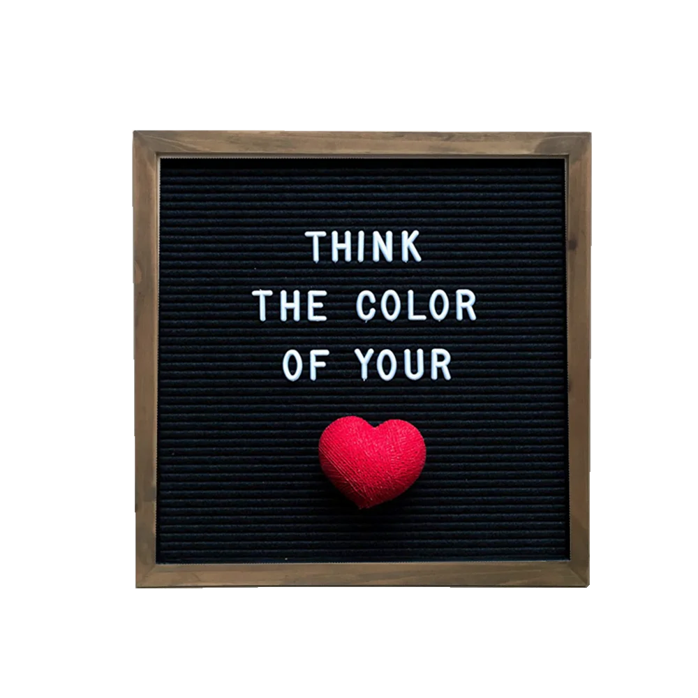 
Antique frame felt letter board for farmhouse decor 