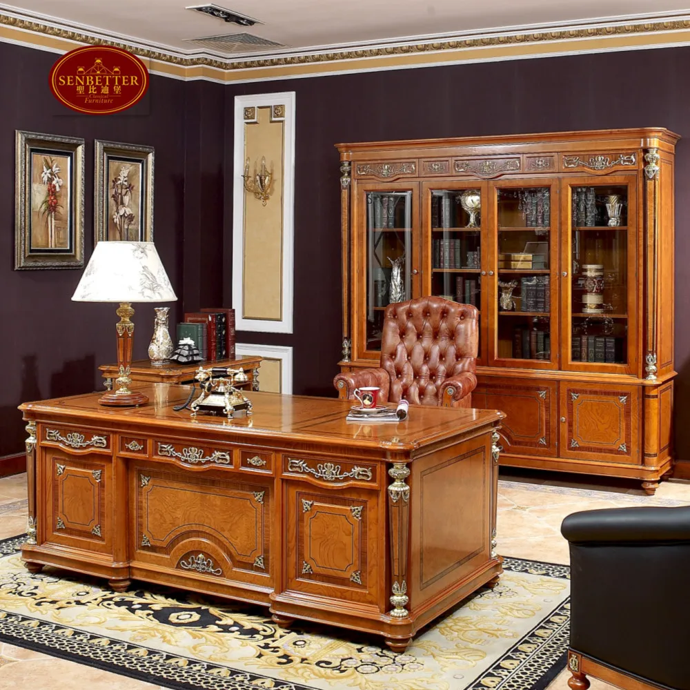 
0029 royal home furniture set luxury home office furniture 