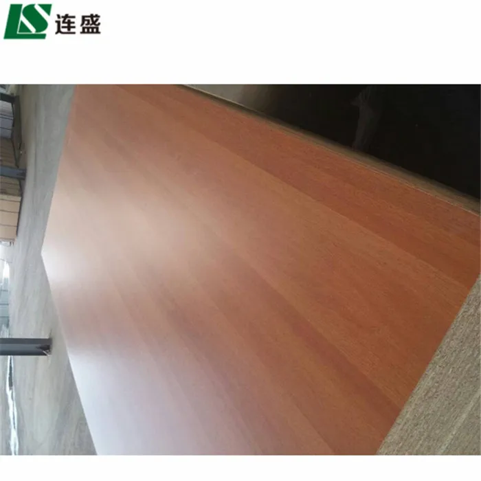 
High-density recyclable melamine paper laminated particle board 