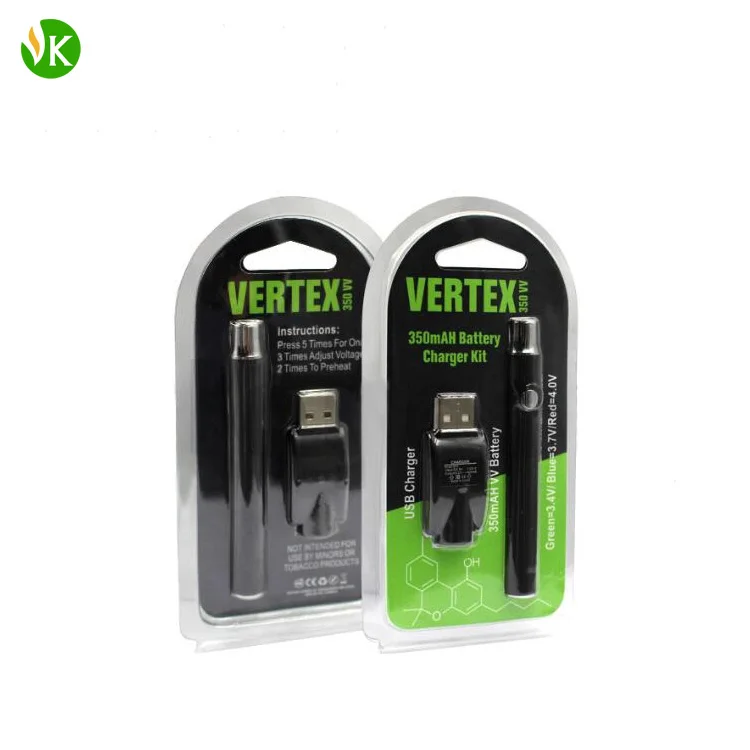 High Quality 350mah Electronic Cigarette Cbd Battery 510 Thread Rechargeable Cbd Vape Pen Battery