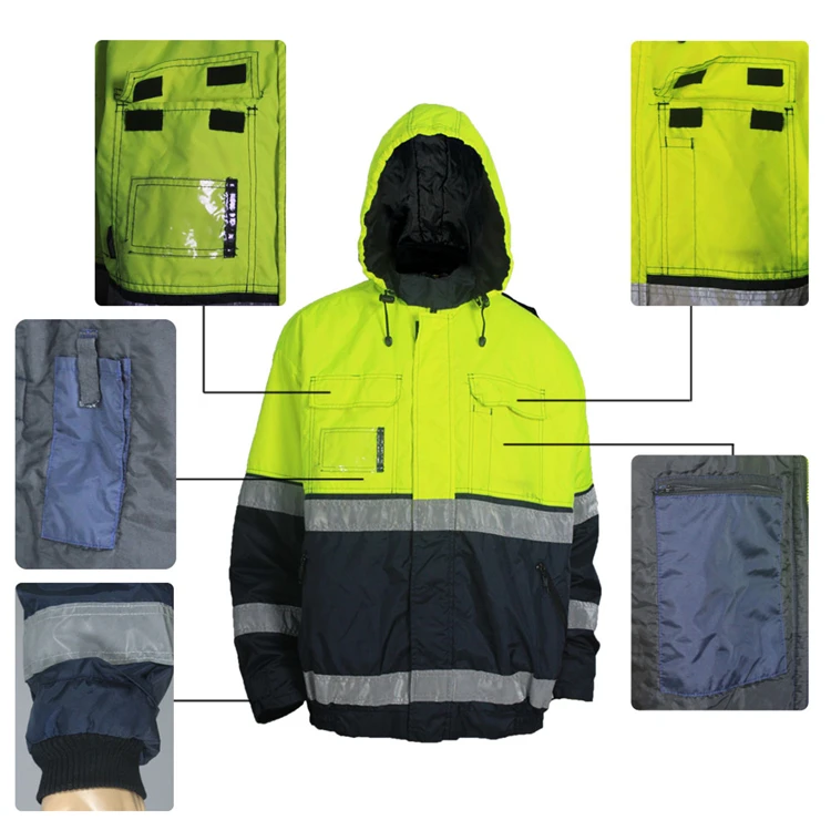 Oeko-tex 100 En11611 En11612 Winter Welding Flame Resistant Jacket