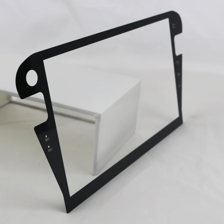 1mm clear sheet gorilla glass touch screen for electronic