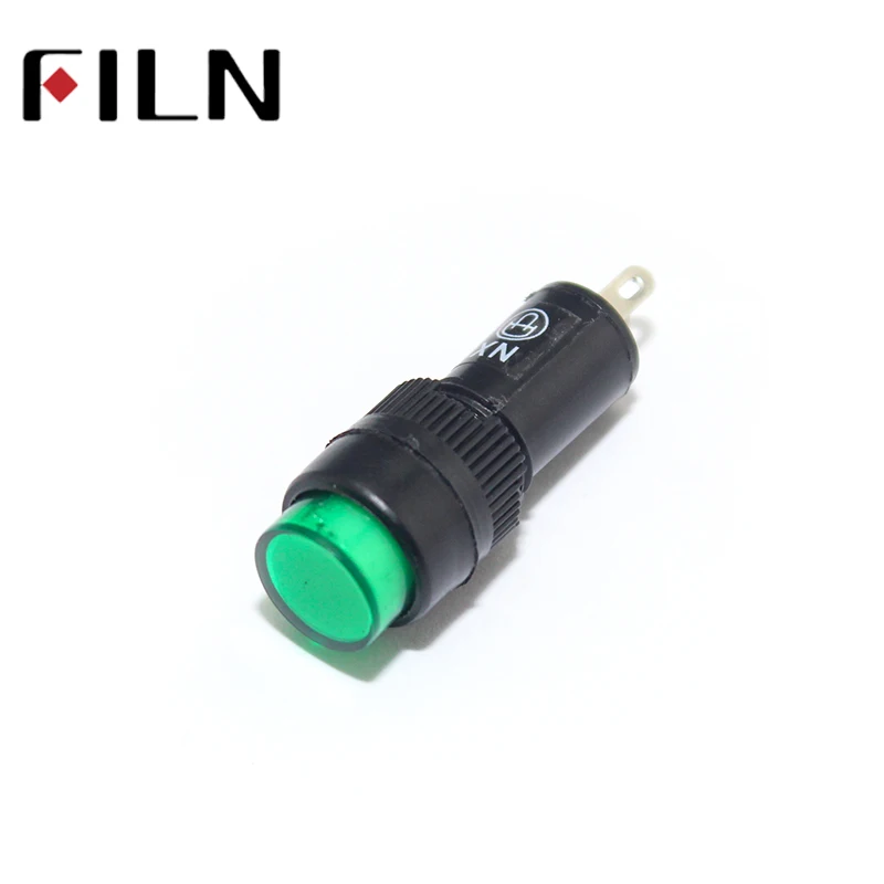 FILN indicator lamp led signal led lamp NXD-212 12mm hole electrical indicator 110v 220v 380v solder pin