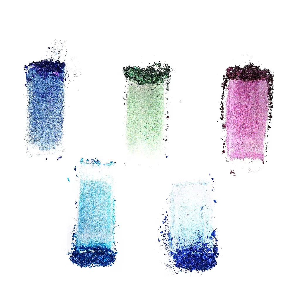 Trending 2019 Wholesale Single High Pigment Loose  Neon Chrome Chameleon Eyeshadow Private Label