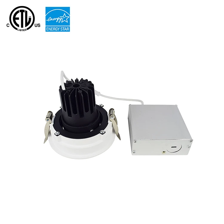 Home decoration lighting round shape 2.5inch 3w led panel light