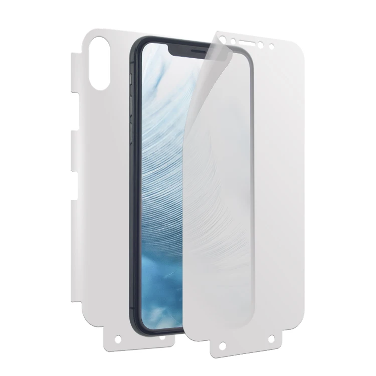 Аксессуары для мобильных телефонов nano shield screen guard Передняя Задняя крышка Защитная пленка для iPhone X 10 десять