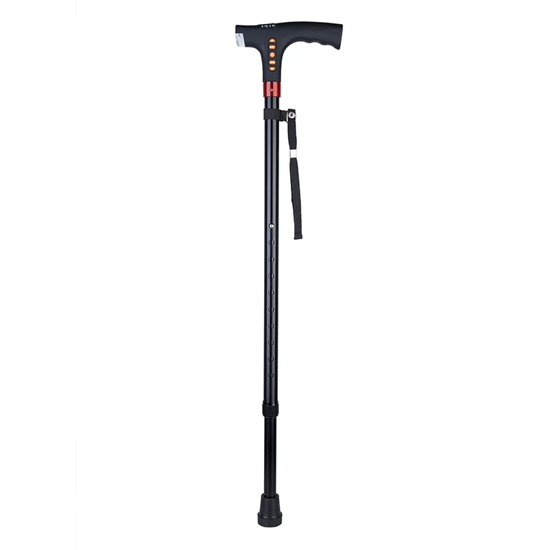 
2018 best sale cheap ningbo Adjustable Folding Campbell Posture Collapsible 360 Traction Tip Hand Walking Stick elbow crutches 