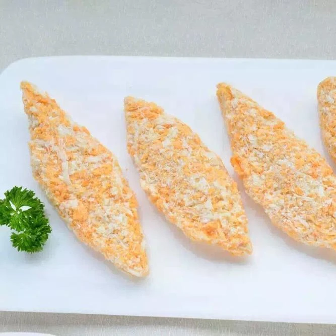 Cooking frozen seafood powder cod fish fillet