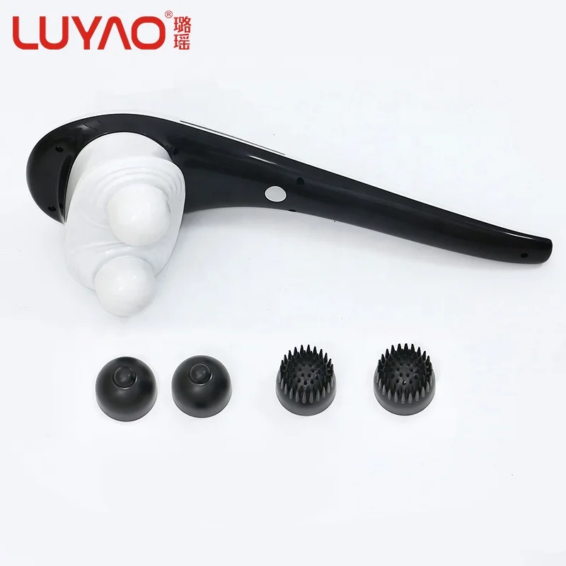 ETL approved health benefits china back body handheld dual head infrared massage hammer