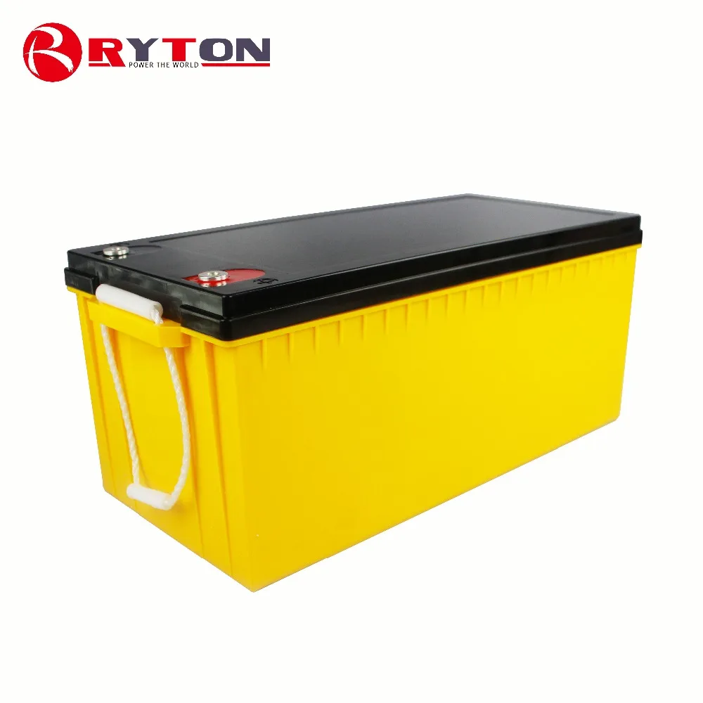 
deep cycle battery solar battery 12v 200ah with long life span 