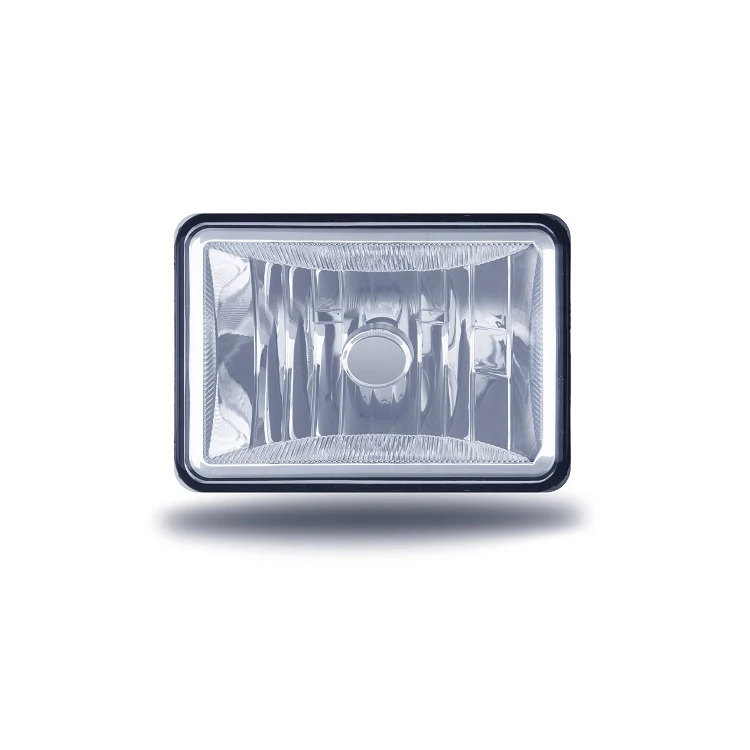 
4x6 Inch Clear Square Waterproof IP67 DOT SAE High Sealed Beam Led Truck Trailer Headlight 
