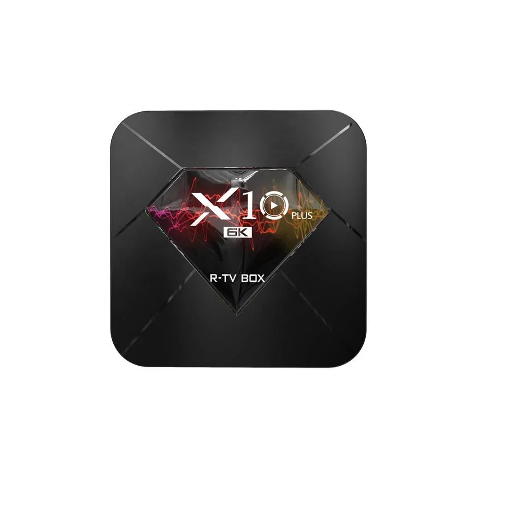 Hot Sale Global  Channels And Remote Control Linux  Android X10 PLUS Set Top Box