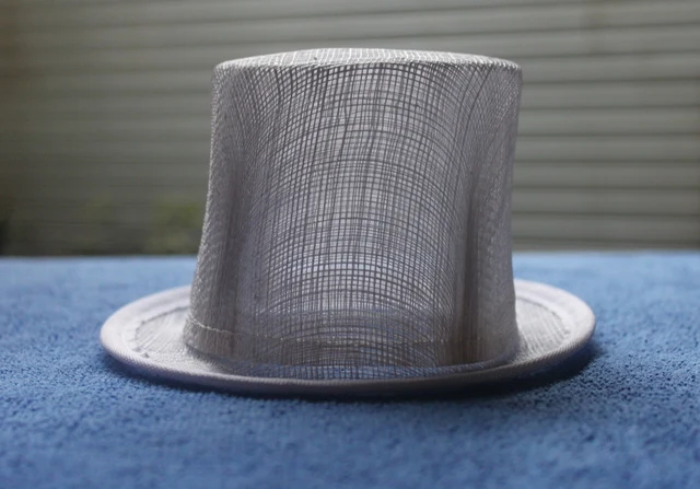 Sinamay Top Hat Mini Top Hat Base Millinery Hat Form For Women Making Fascinator Base Headpiece Headwear
