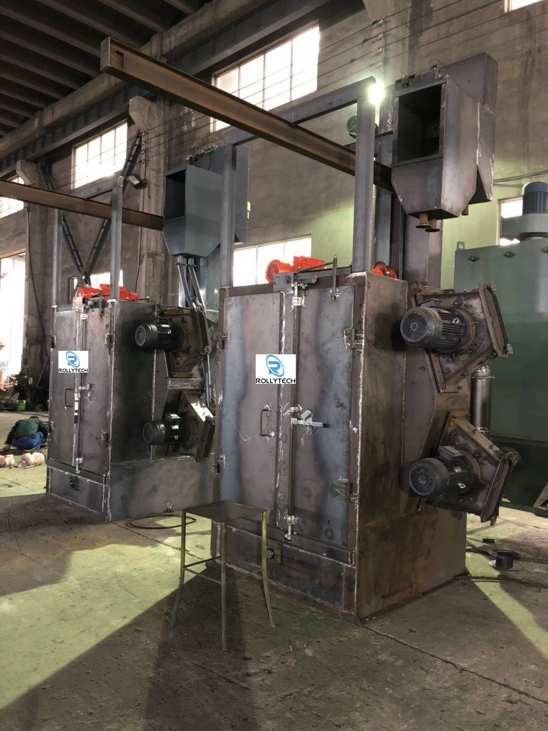 
Aluminum alloy wheels Hook Shot Blasting Machine Price 