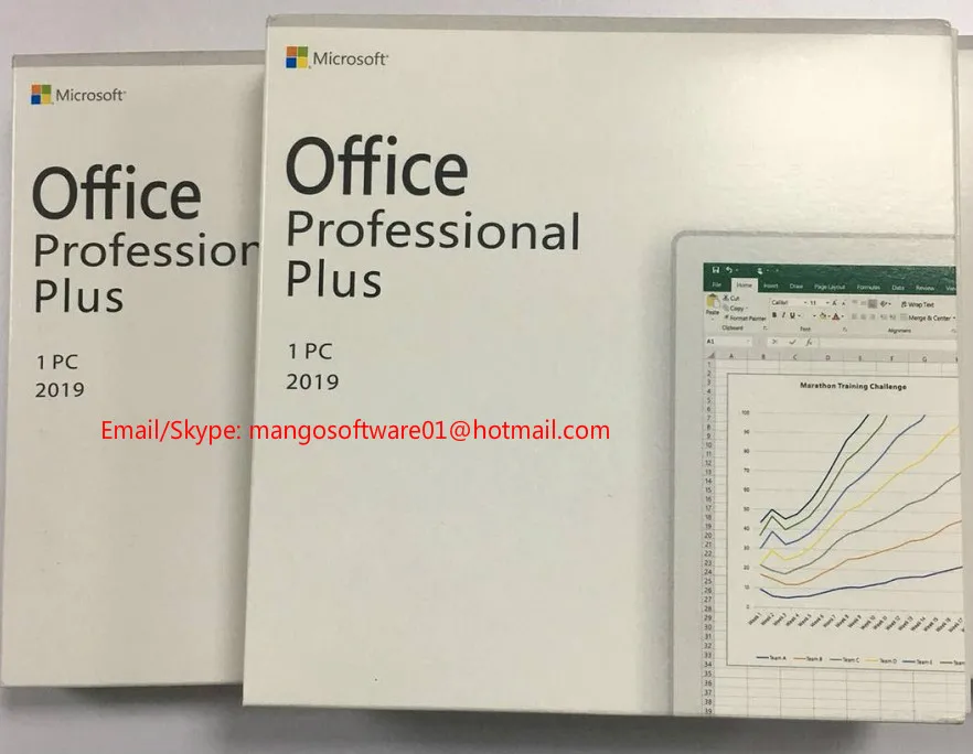 
Microsoft Office 2019 Pro Plus key software, office 2019 pro plus 64bit DVD pack retail license 