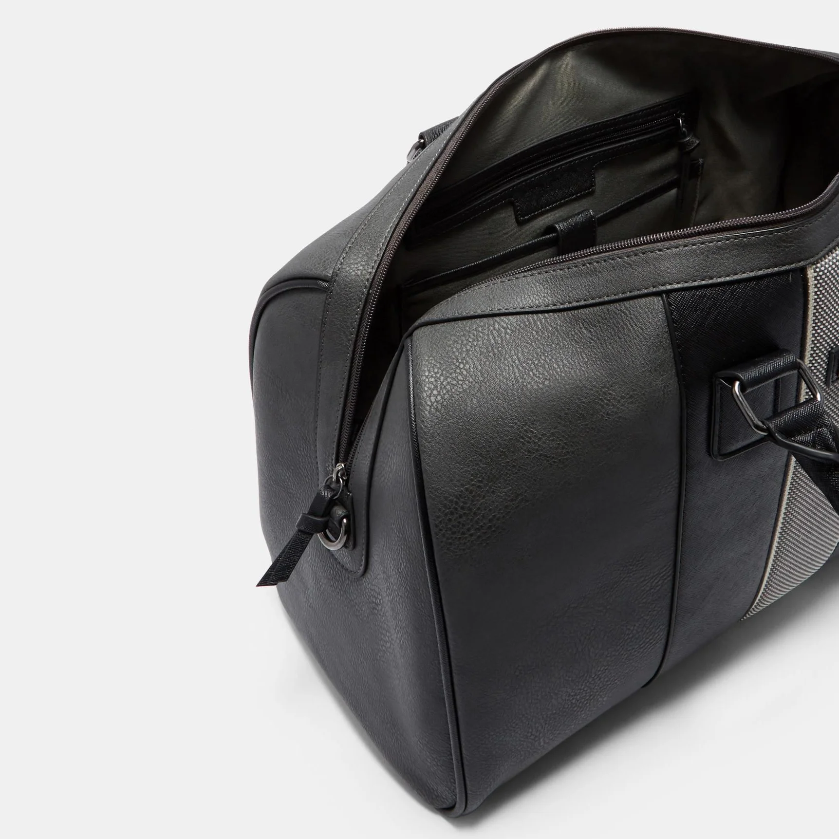 Custom Large Capacity Outdoor Girls Shoulder Duffel Travel Bag Leather Men