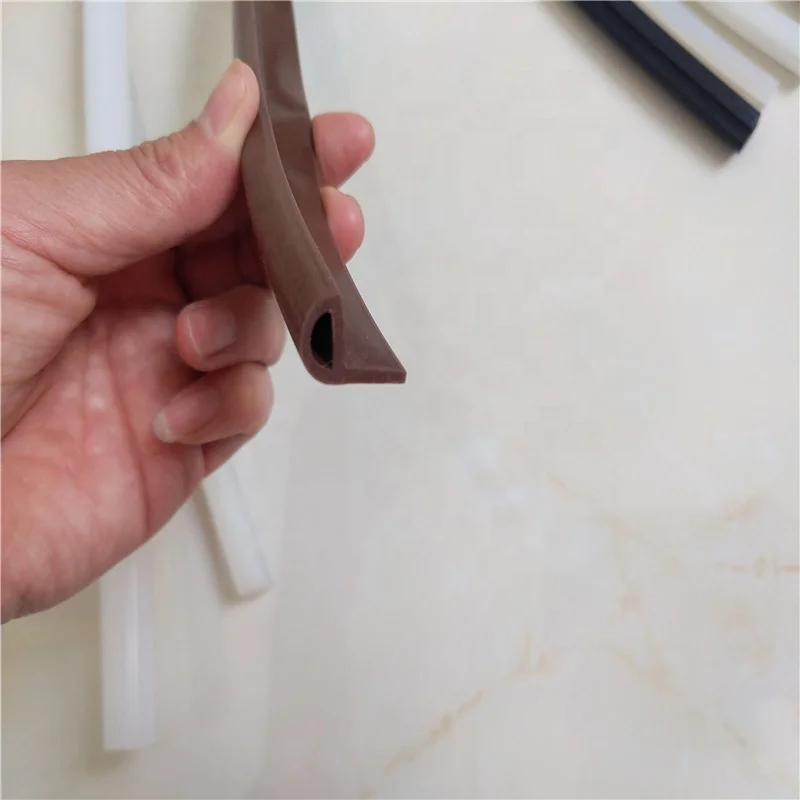 U Shape Door Window Trim Edge Mouldings Rubber Weatherstrip Seal Strip