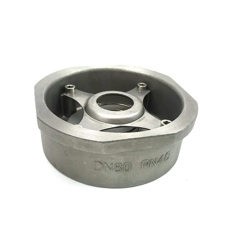 PN40 Stainless Steel DN200 Non Return Lift Wafer Check Valve