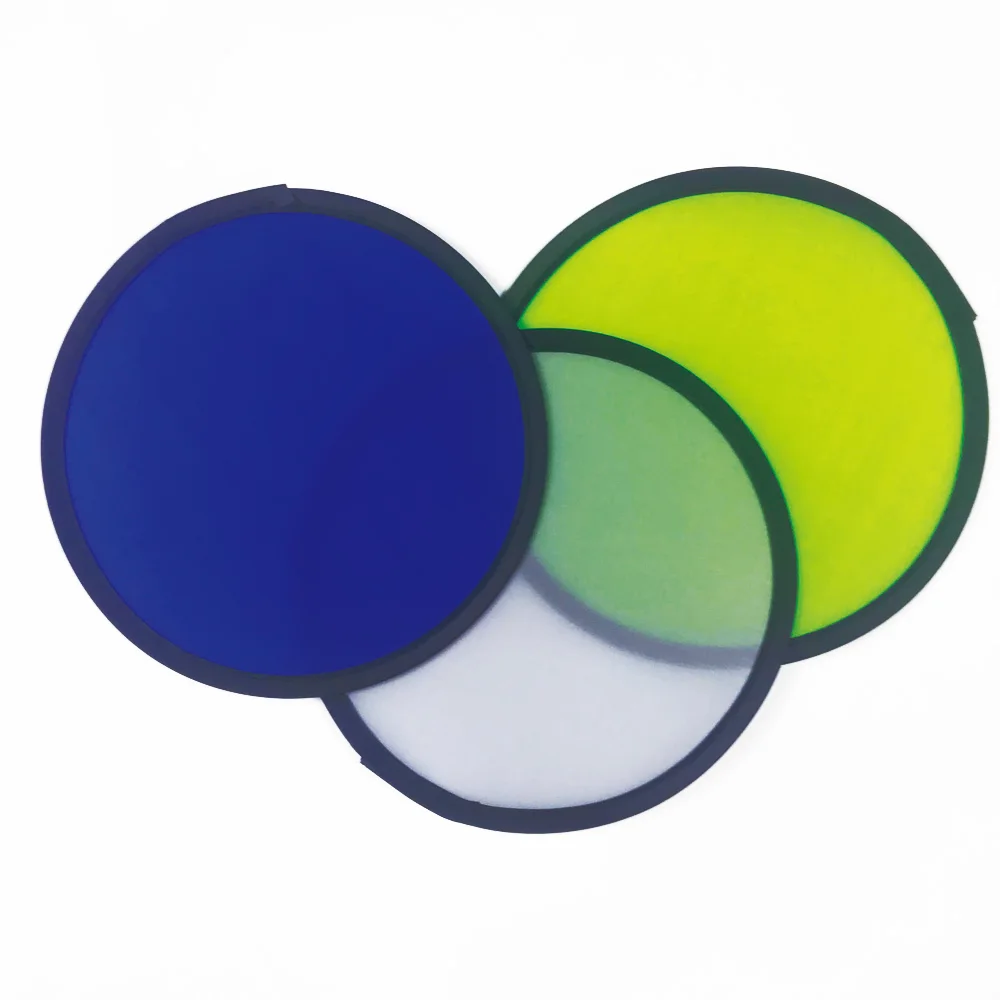 Custom Nylon Sublimation Hand Foldable Fan With Pouch Mini Round Foldable Fan