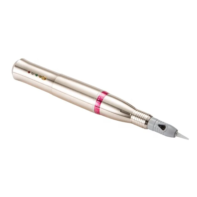 2019 Wireless Electric Digital Semi Permanent Makeup PMU Tattoo Rotary Pen Machine Microblading Microblade Pen Ink Needles MTS