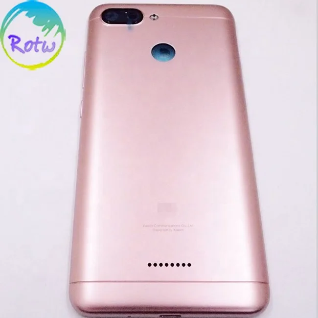 OEM Rear Panel Battery Back Door Cover  For Redmi 6/6A Original Housing Case Replacement