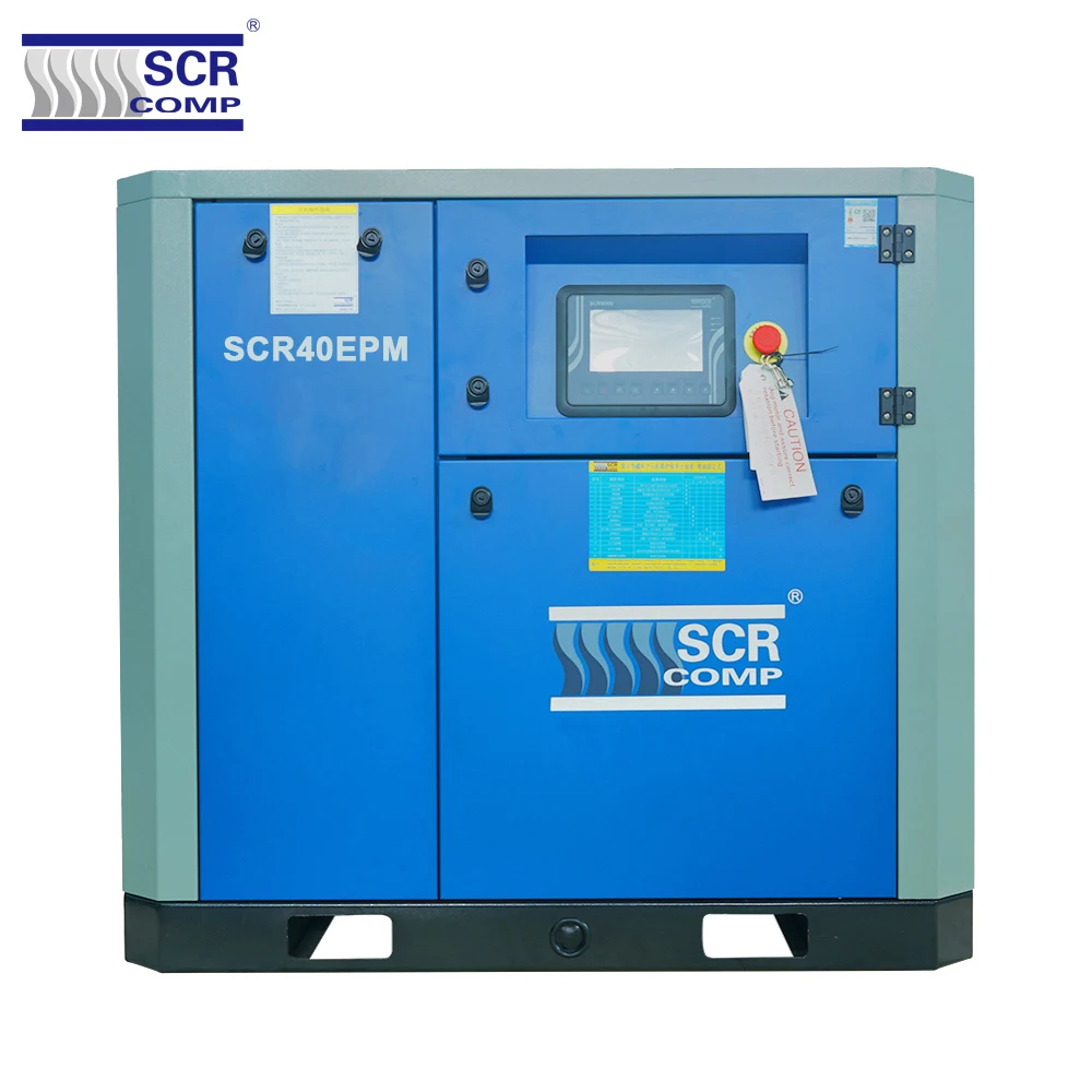 Производитель 30kw энергосберегающий винт типа воздушный компрессор с мотором pm