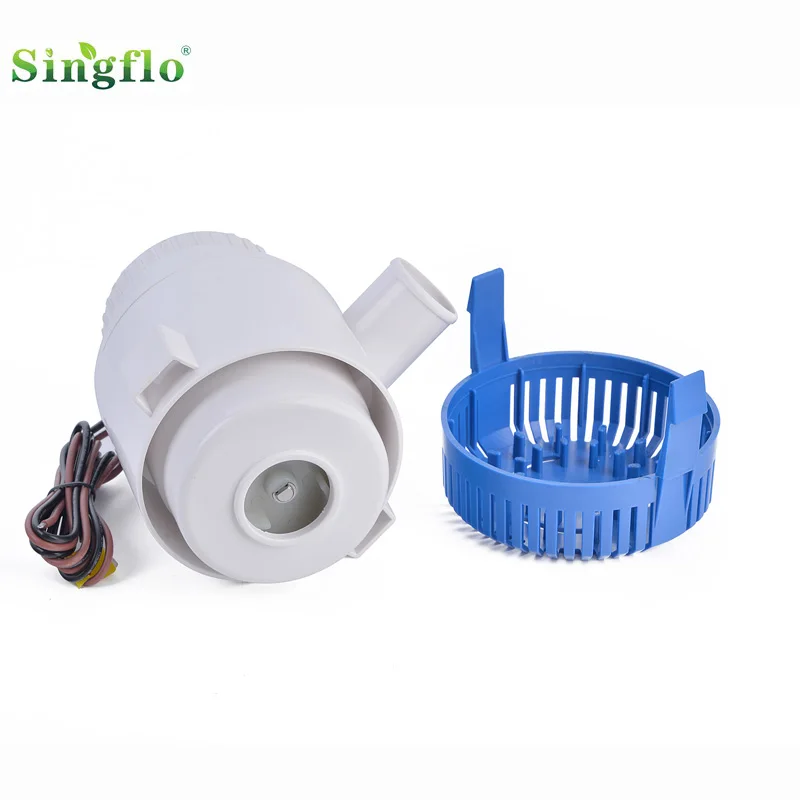 Singflo high flow 24v dc 4000GPH solar electric submersible bilge water pump 12v