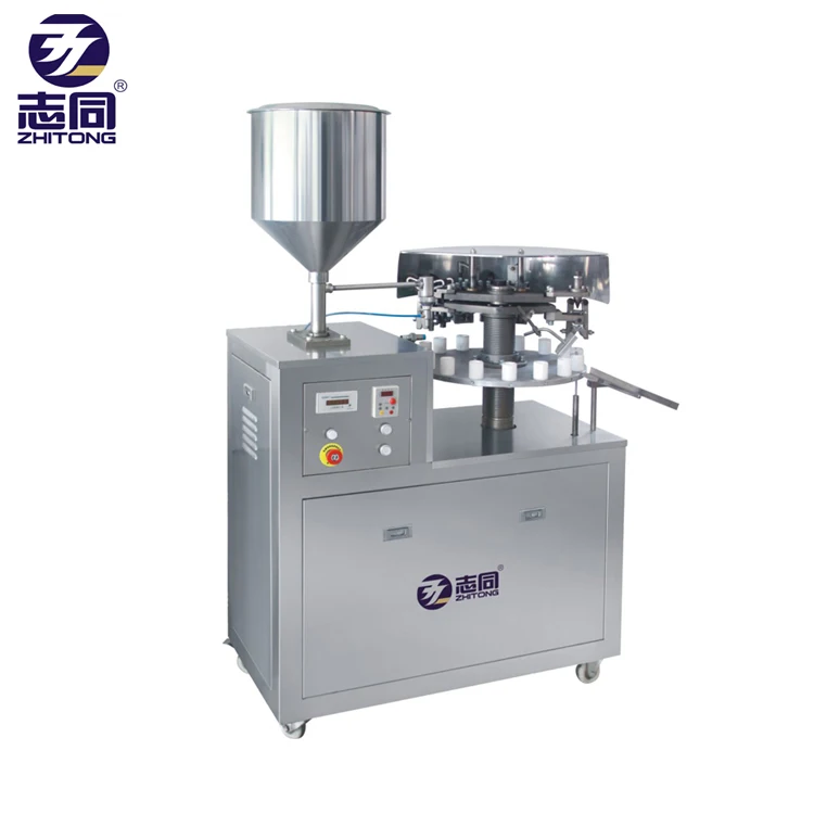 Полуавтоматическая машина для наполнения и запечатывания алюминиевой трубки для ручной обработки зубной пасты