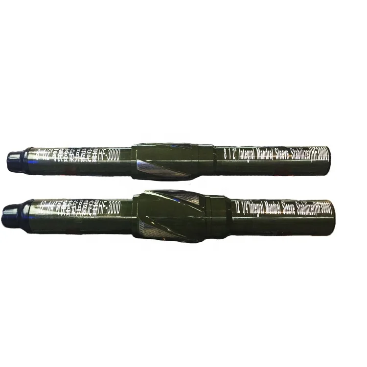 
API spec 7-1 HF3000 spiral drilling string integral blade stabilizer 