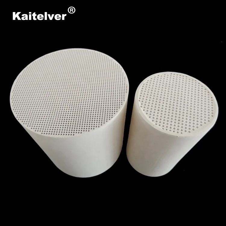 Cordierite honeycomb ceramic substrate Sic/cordierite based diesel engine smoke particulate filter DPF