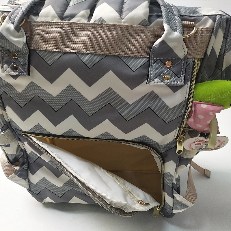 Organizer Nappy Bags for Baby Care, Large Capacity Backpack bags, multifunctional Waterproof Mommy bag