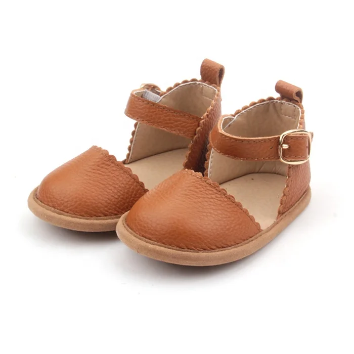 BEIBEINOYA Wholesale Baby Leather Sandals Soft Sole Genuine Kid Girls Shoes