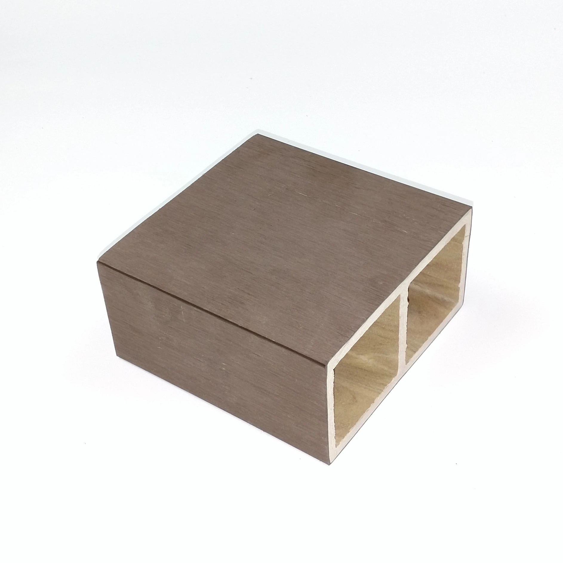 
Eco-friendly Super Antiflaming Exterial PVC Co-extrusion WPC Wall Cladding 