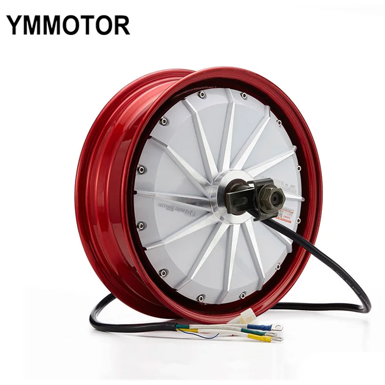 12 Inch High Speed Electric Hub Motor 4kw BLDC Electric Wheel Hub Motor