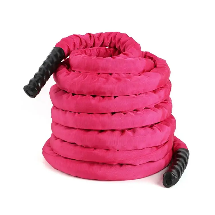 50mm & 38mm Fitness Gym Training  Nylon Battle rope with Cover & Anchor