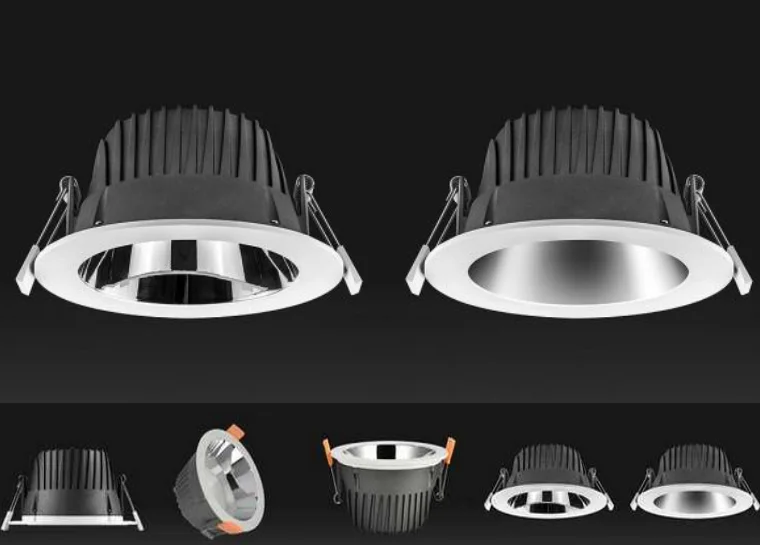 Hot style fashion 6 Inch round recessed led SMD downlight project