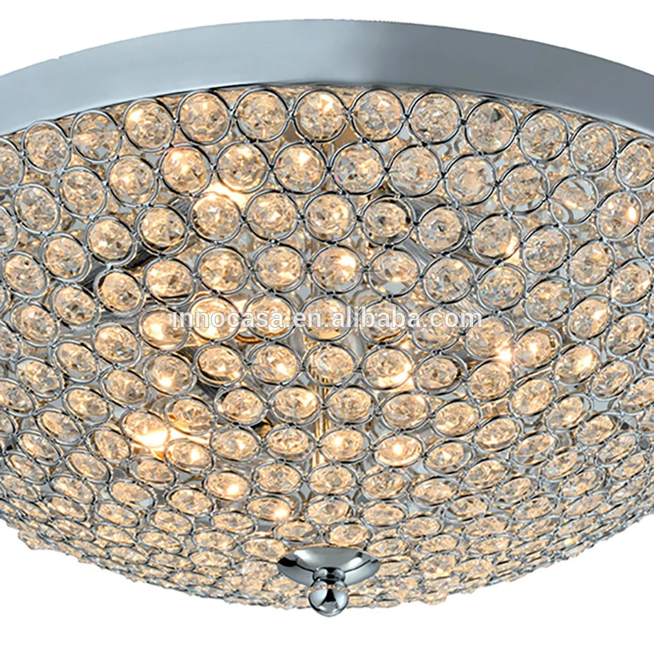 Lamparas de techo Walmart Ebay Customized Classy Iron Crystal Ceiling Lamp For Home Decor