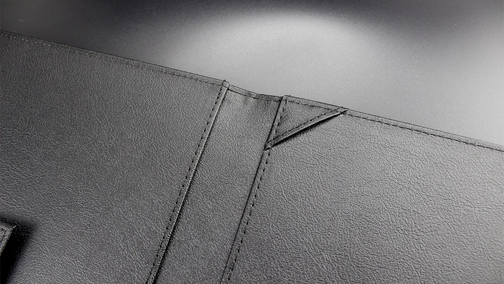 Black classic certificate holder certificate cover